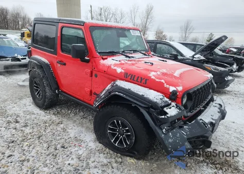 2025 Jeep Wrangler Sport from USA, damaged, VIN 1C4PJXAN6SW622407